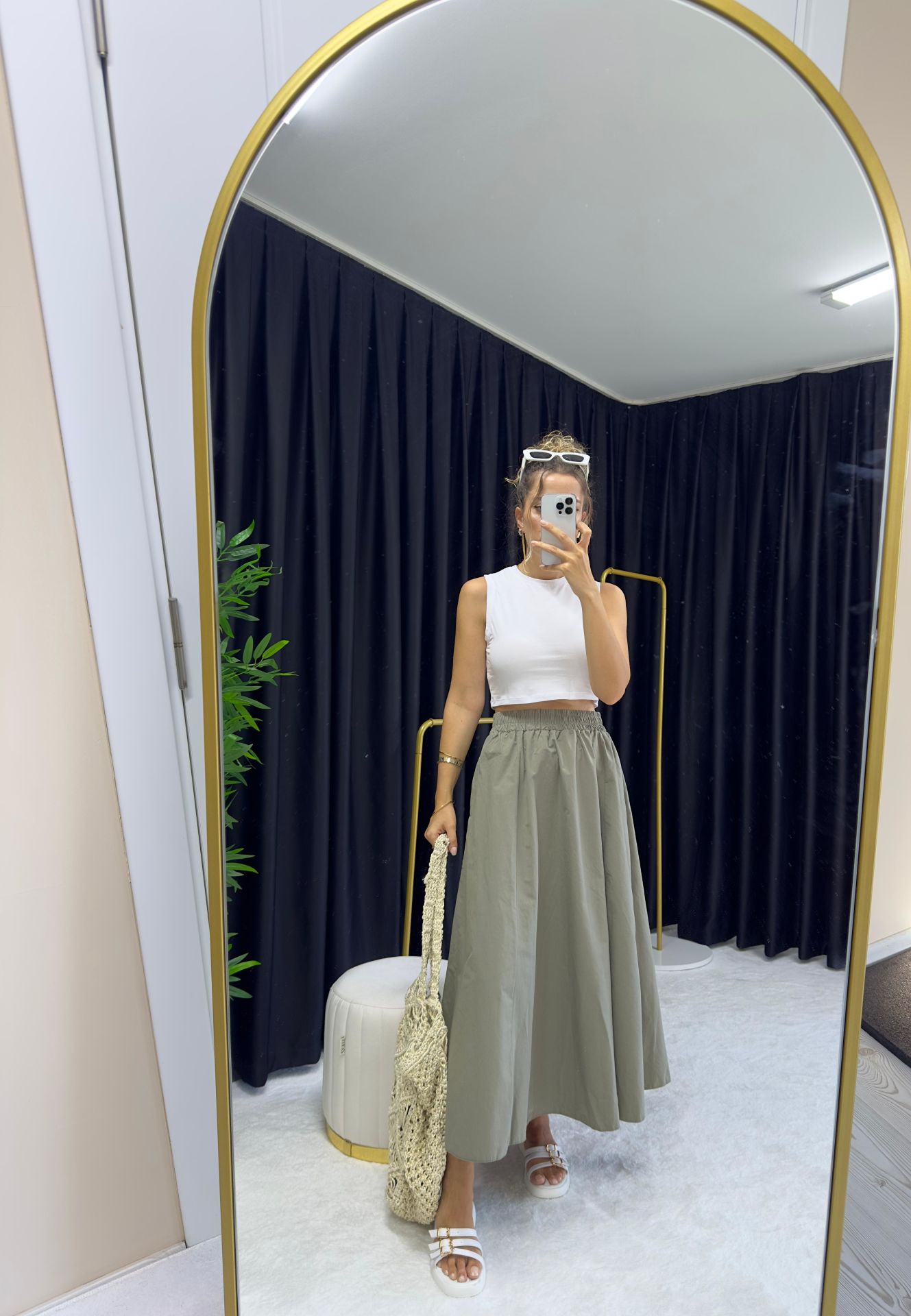 Maxi Boy Poplin Basic Etek