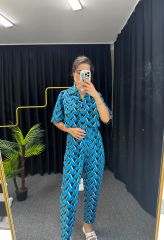 Geometrik Desenli Takım