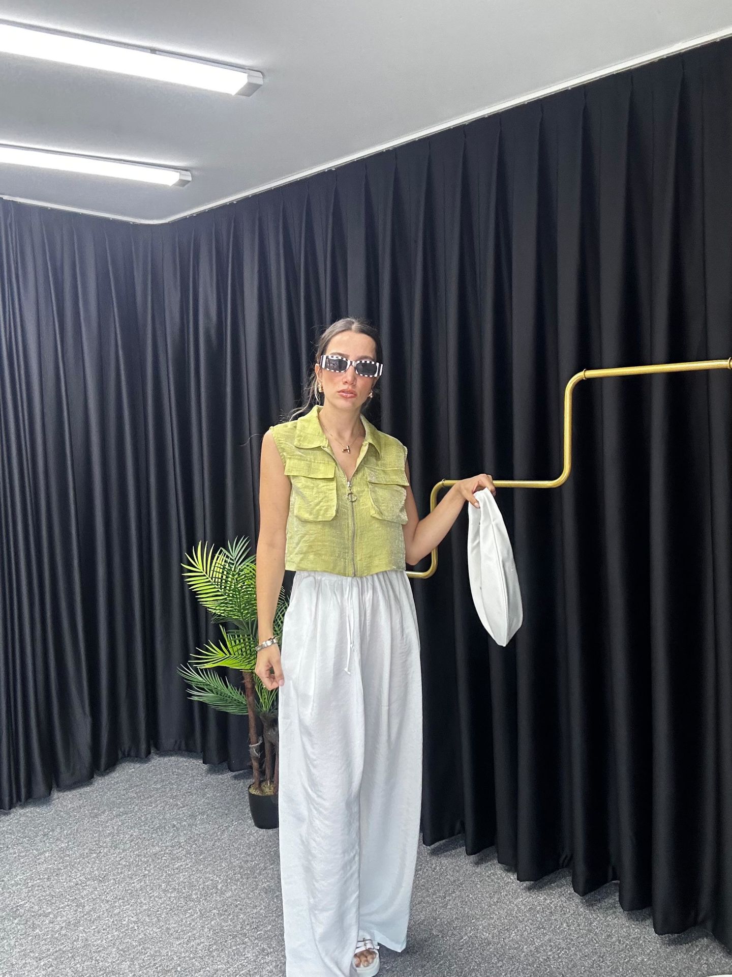 Premium Kumaş Palazzo Pantolon