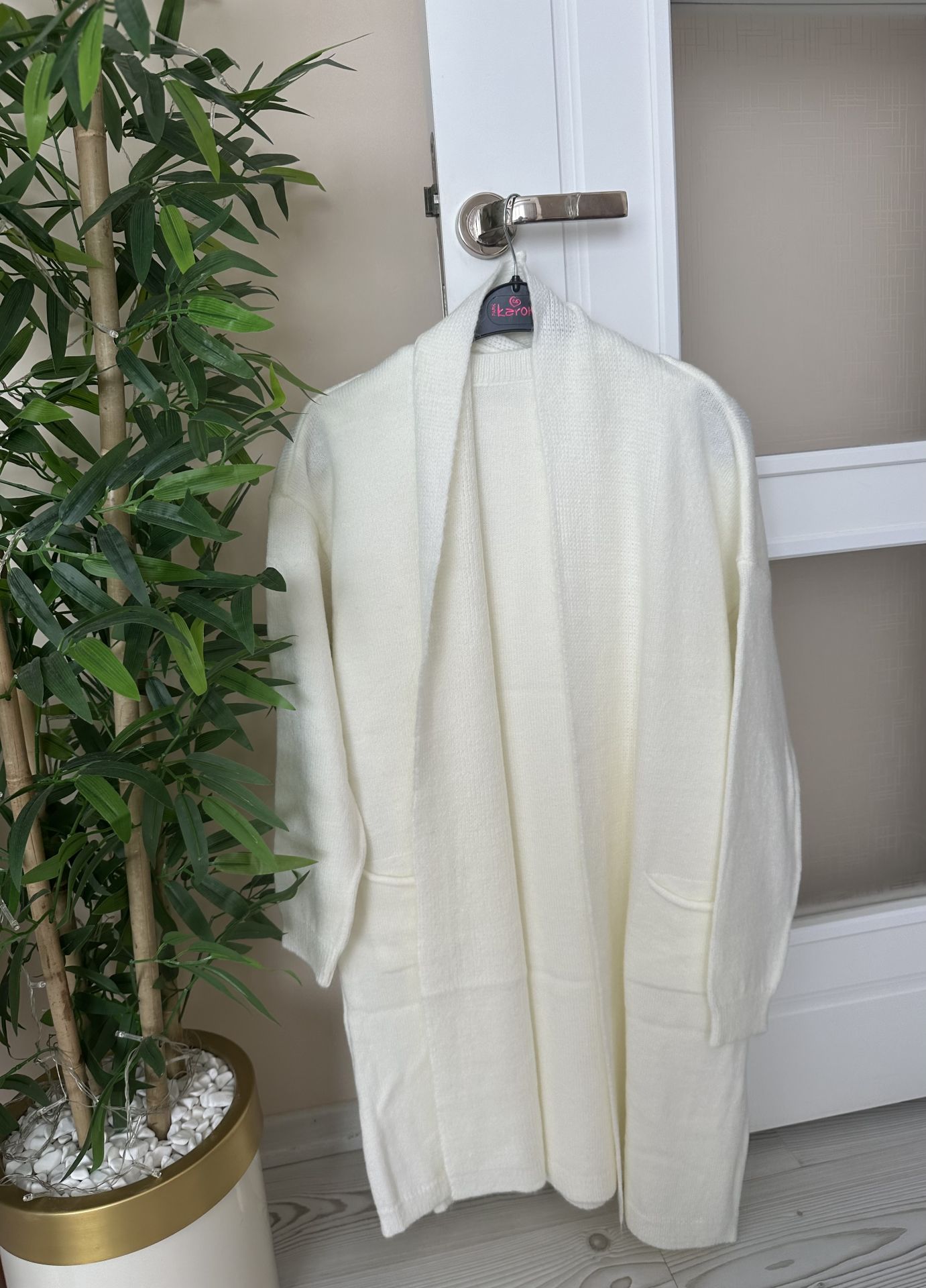 Hırkalı triko elbise