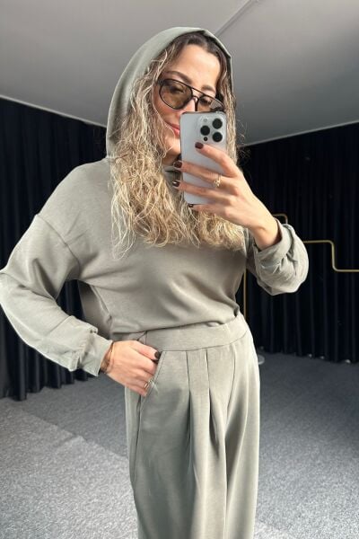 Modal Kumaş Sweat Eşofman Alt Takım