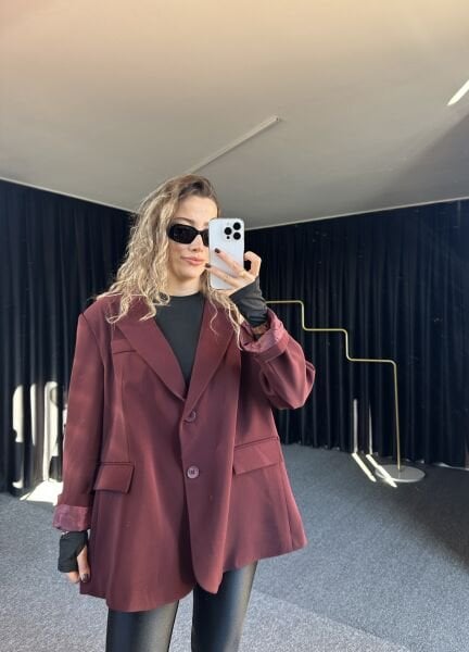 Massi Model Astarlı Blazer