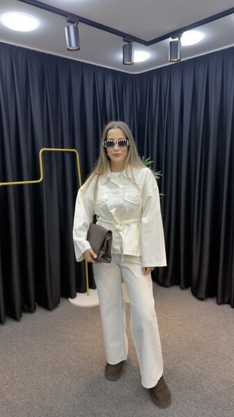 Elena İkili Denim Takım